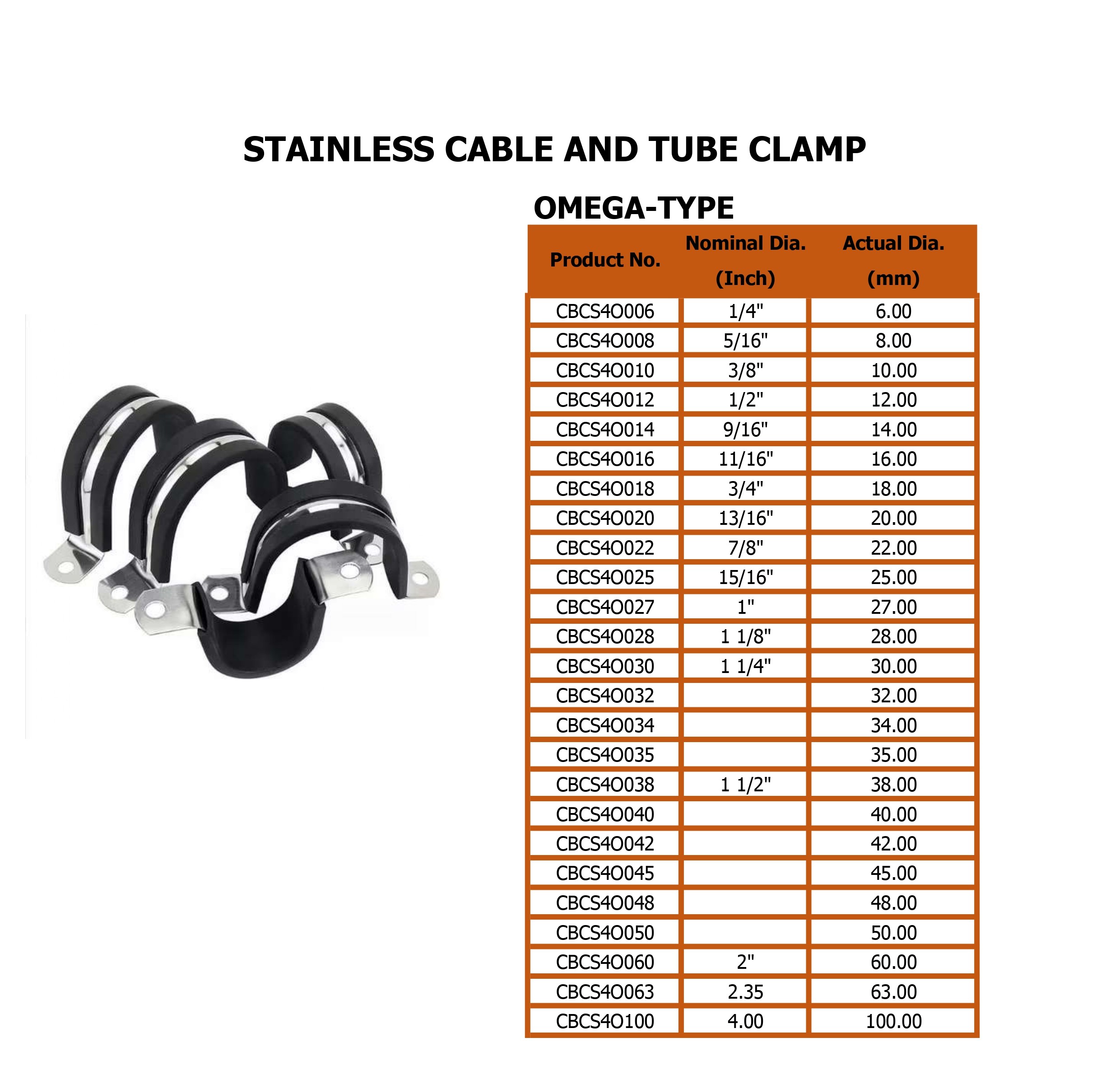Stainless Double Tube Clamp 2 Sides Saddle